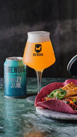 Brewdog glas bier