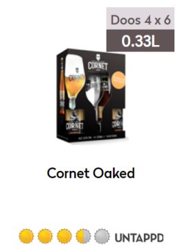 Cornet pakket 4x6