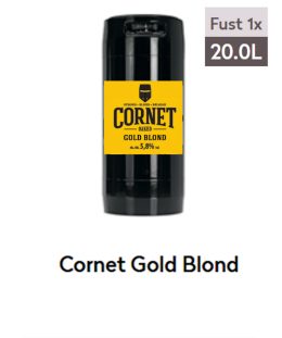 Cornet Gold Blond Fust