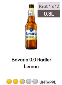 Krat 0.0 Radler 1x12 0,33