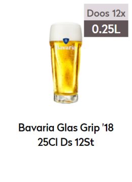Bavaria Glas Grip '18 25Cl Ds 12St