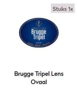 brugge tripel lens ovaal