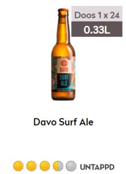 Davo Surf Ale