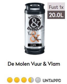Molen Vuur & Vlam 20L