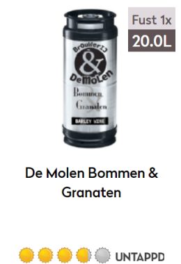 Molen Bommen & Granaten 20L