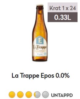 La Trappe Epos 0.0
