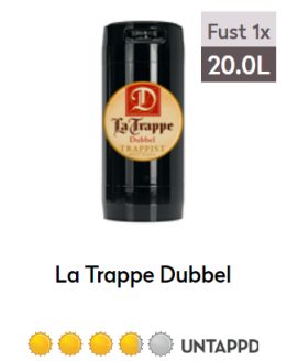 La Trappe Dubbel Fust