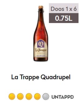 La Trappe qua groot