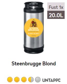 Steenbrugge blond fust