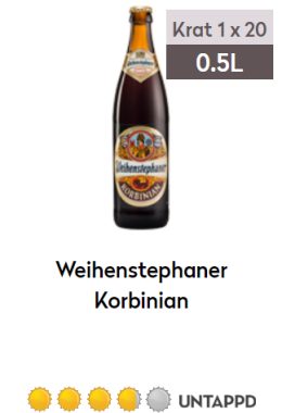 weihen korbinian 0,5L
