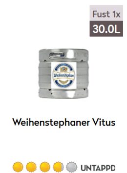 weihenst vitus 30L